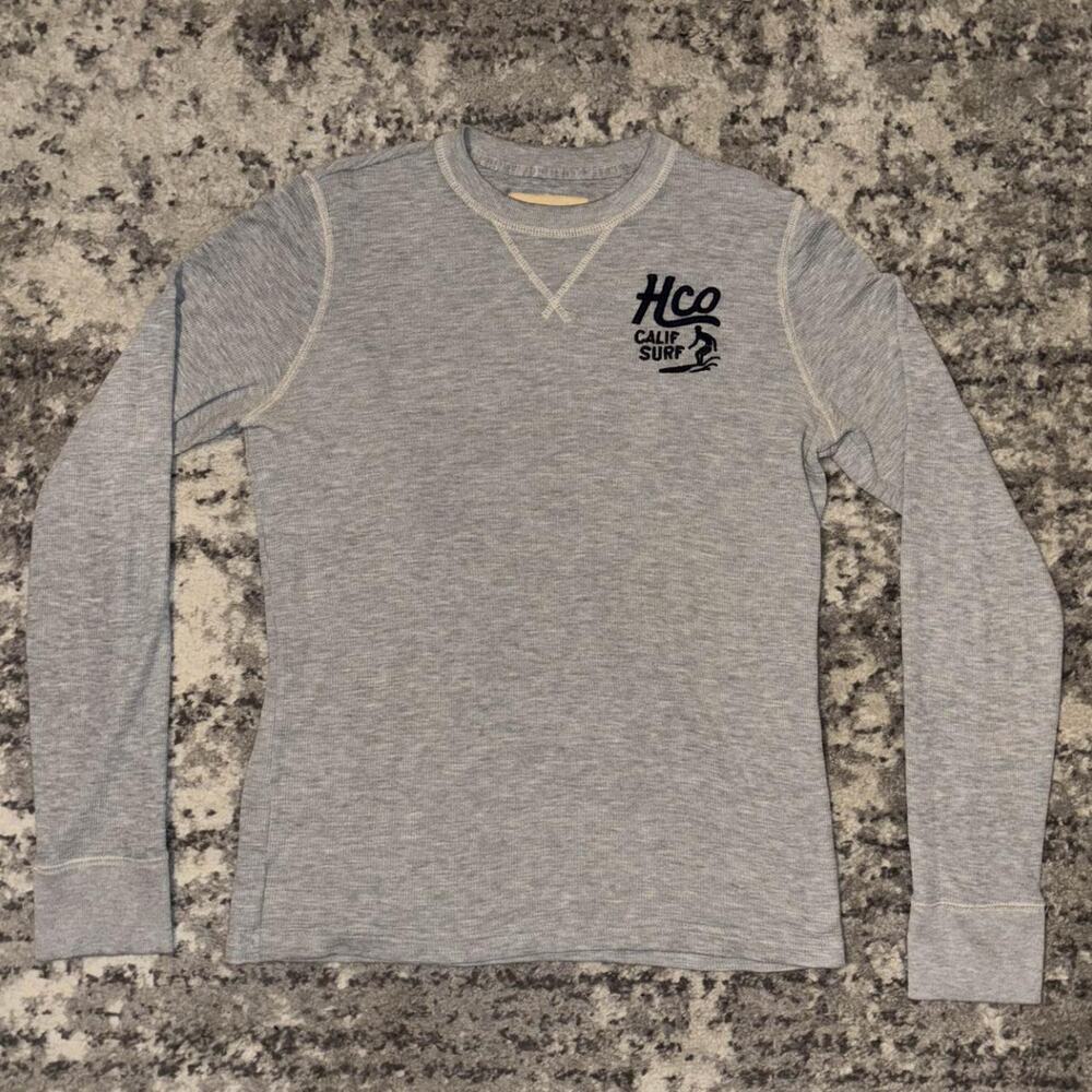 Y2K Hollister California Surf Thermal Shirt
